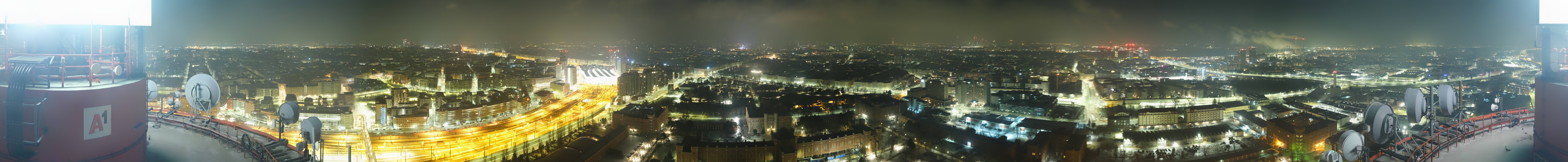 Archiv Foto Webcam Wien - Stadtpanorama