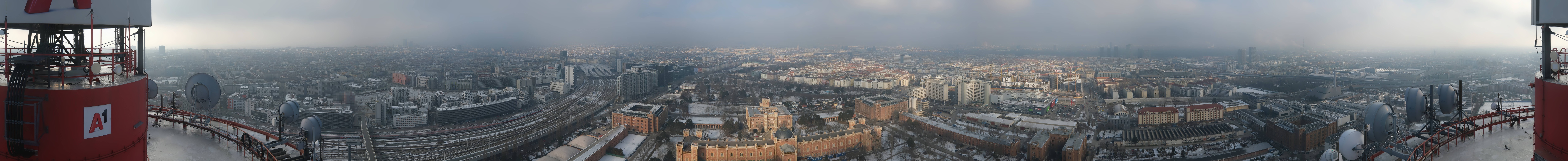 Archiv Foto Webcam Wien - Stadtpanorama