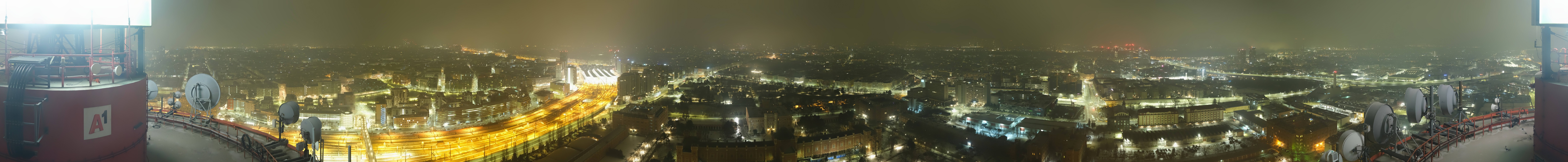 Archiv Foto Webcam Wien - Stadtpanorama