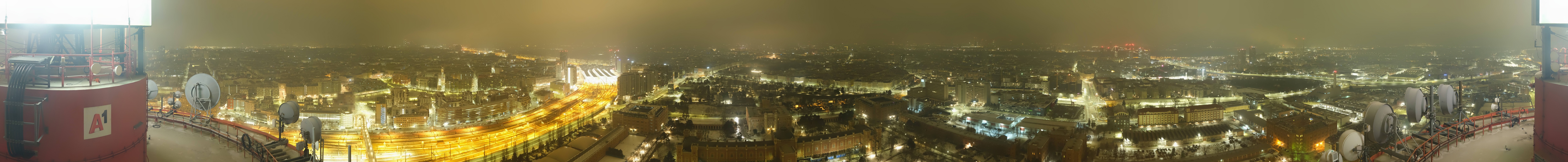 Archiv Foto Webcam Wien - Stadtpanorama