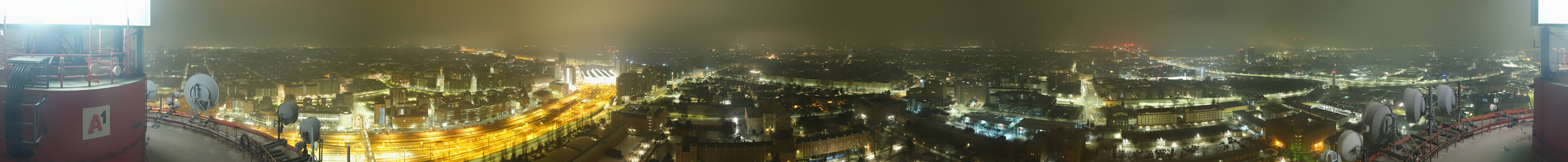 Archiv Foto Webcam Wien - Stadtpanorama