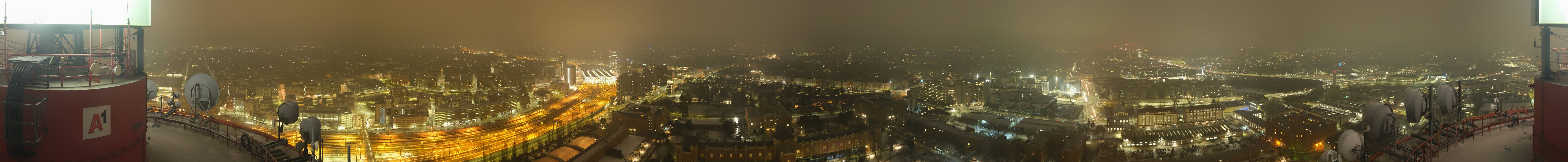 Archiv Foto Webcam Wien - Stadtpanorama