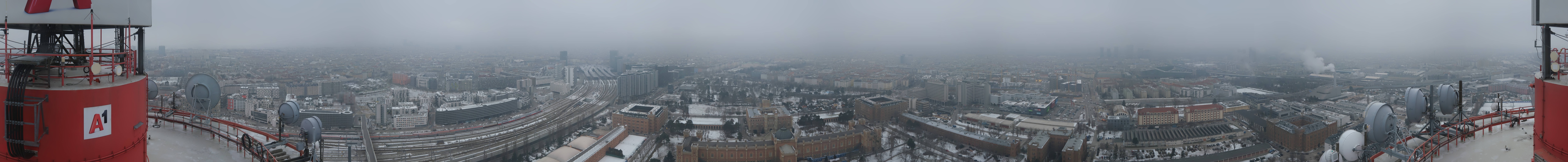 Archiv Foto Webcam Wien - Stadtpanorama