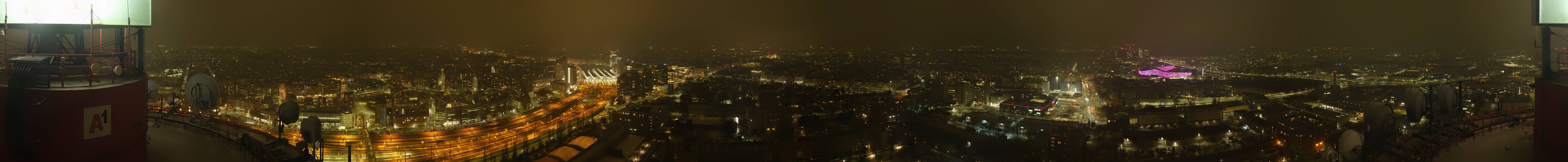 Archiv Foto Webcam Wien - Stadtpanorama