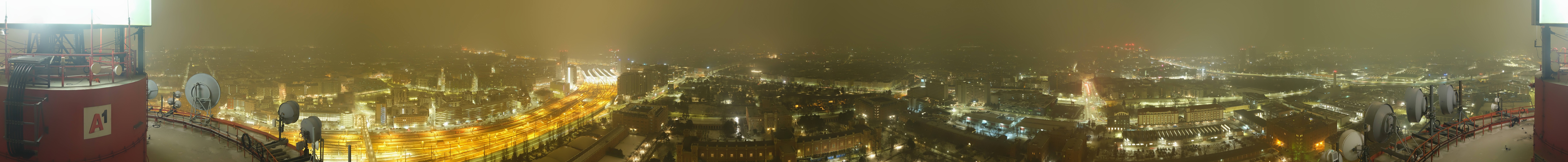 Archived image Webcam Vienna - View of the city