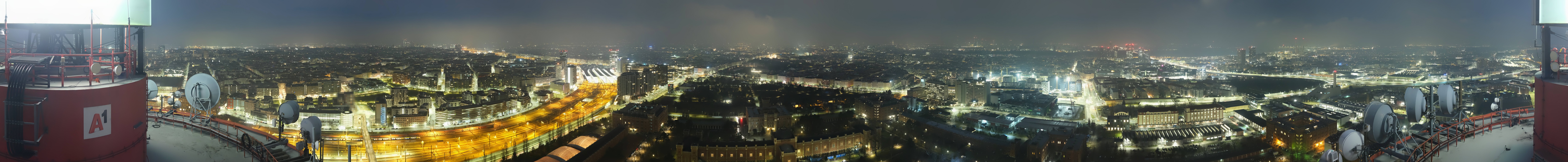 Archiv Foto Webcam Wien - Stadtpanorama