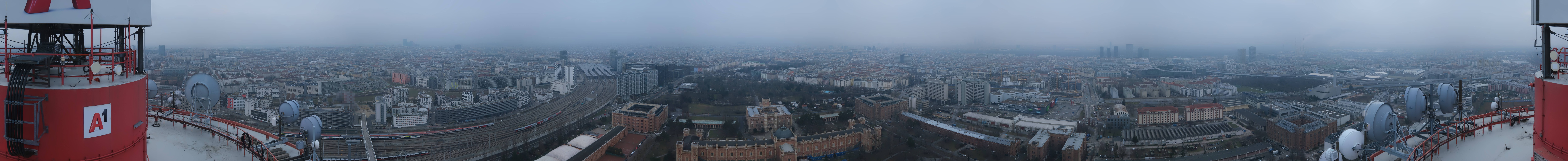 Archiv Foto Webcam Wien - Stadtpanorama