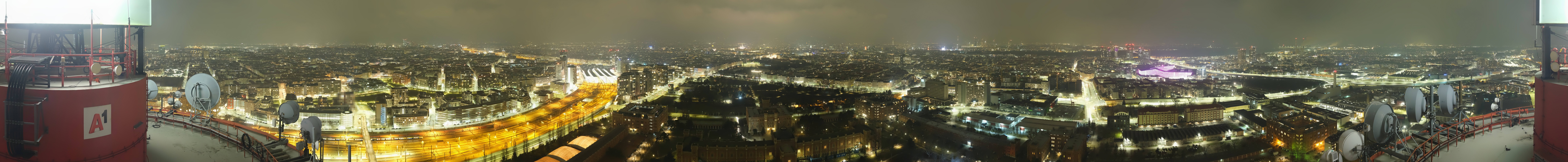 Archiv Foto Webcam Wien - Stadtpanorama