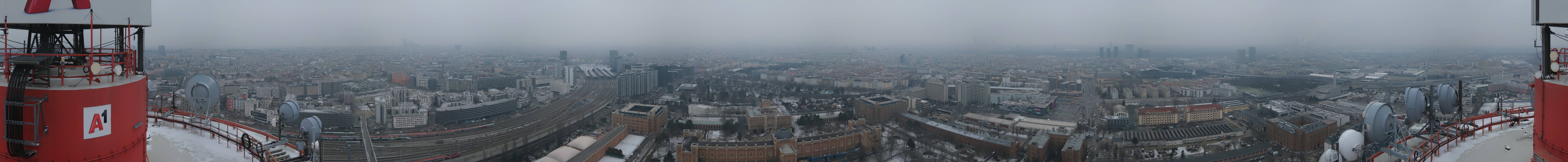 Archiv Foto Webcam Wien - Stadtpanorama