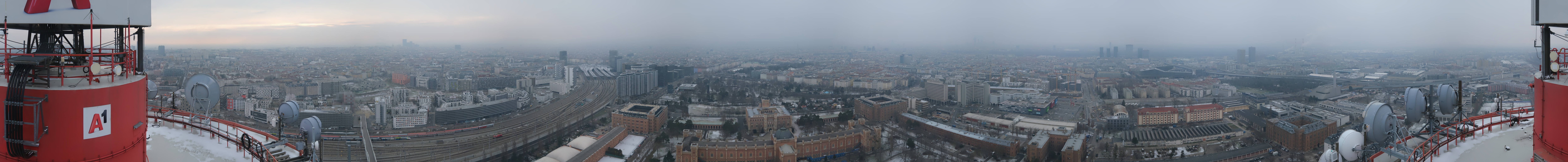 Archiv Foto Webcam Wien - Stadtpanorama