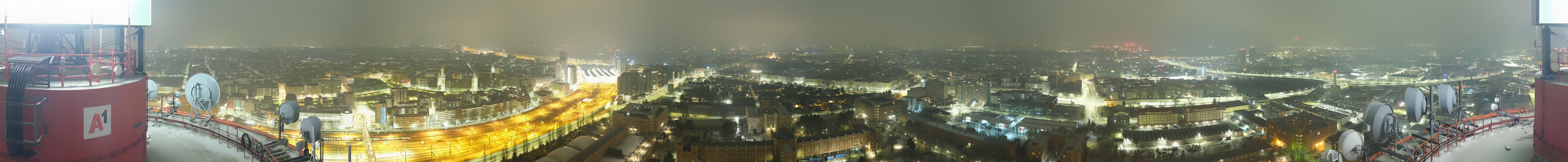 Archiv Foto Webcam Wien - Stadtpanorama