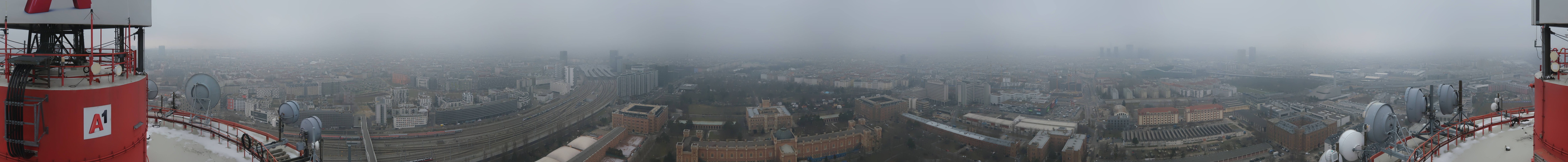 Archiv Foto Webcam Wien - Stadtpanorama