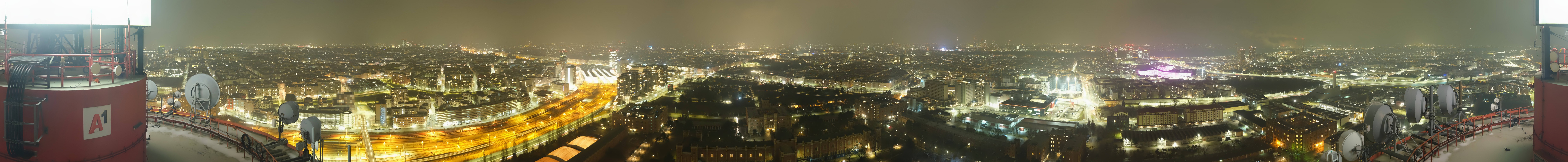 Archiv Foto Webcam Wien - Stadtpanorama