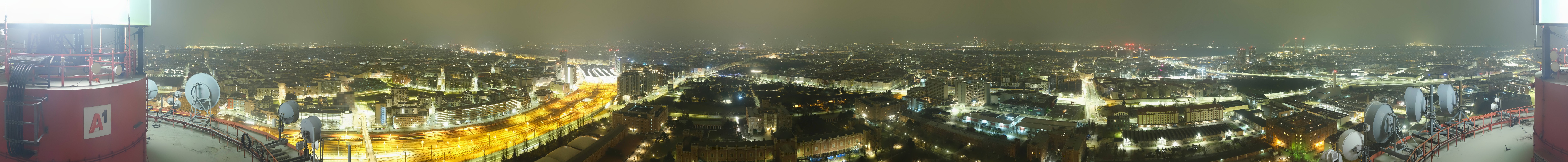 Archiv Foto Webcam Wien - Stadtpanorama