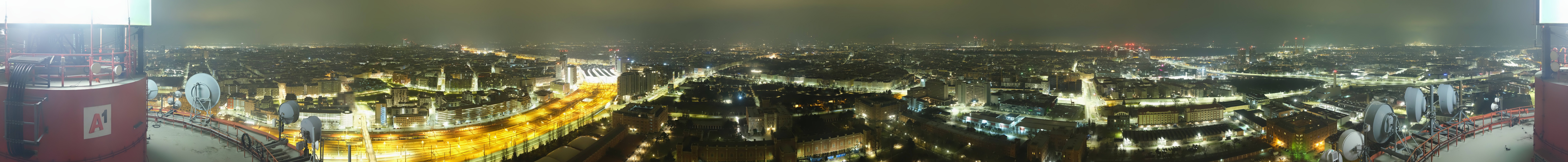 Archiv Foto Webcam Wien - Stadtpanorama