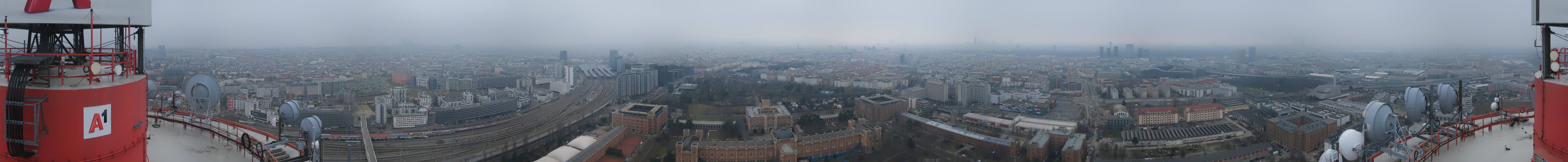 Archiv Foto Webcam Wien - Stadtpanorama