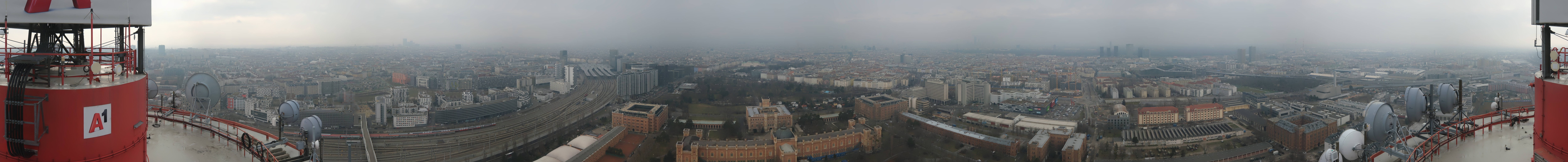 Archiv Foto Webcam Wien - Stadtpanorama