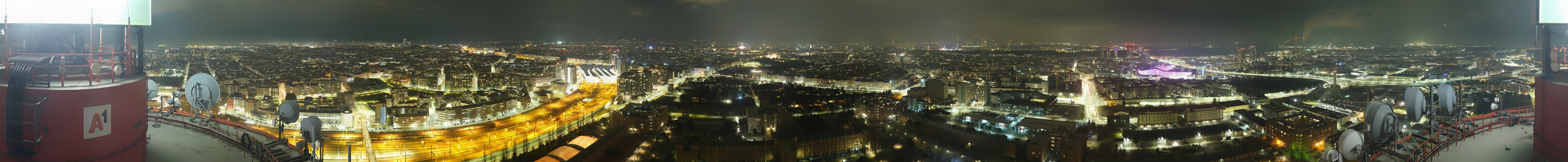 Archiv Foto Webcam Wien - Stadtpanorama
