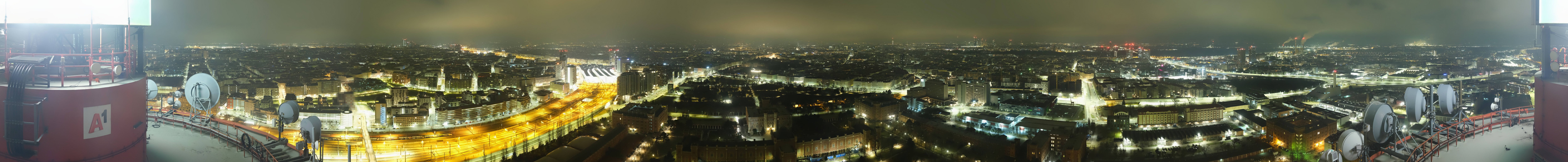 Archived image Webcam Vienna - View of the city