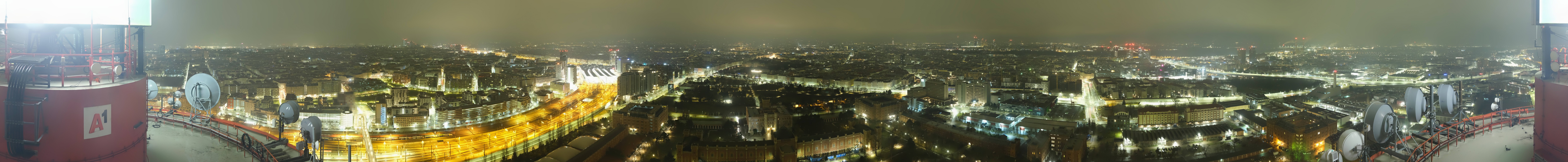 Archived image Webcam Vienna - View of the city