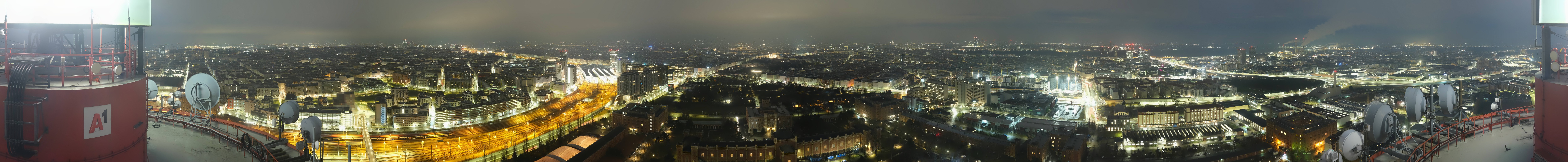 Archived image Webcam Vienna - View of the city