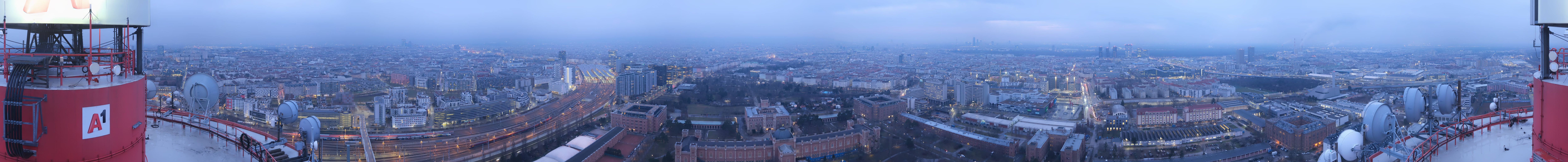 Archived image Webcam Vienna - View of the city