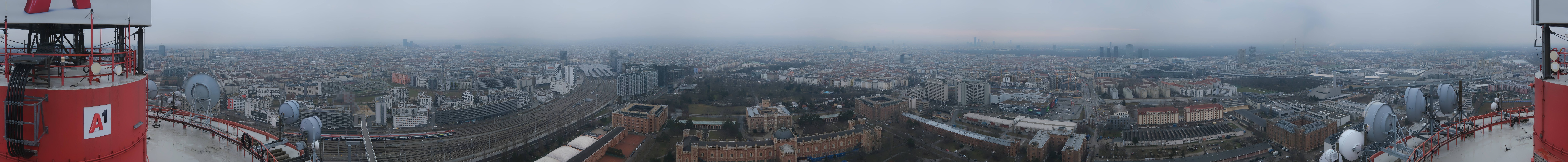 Archived image Webcam Vienna - View of the city