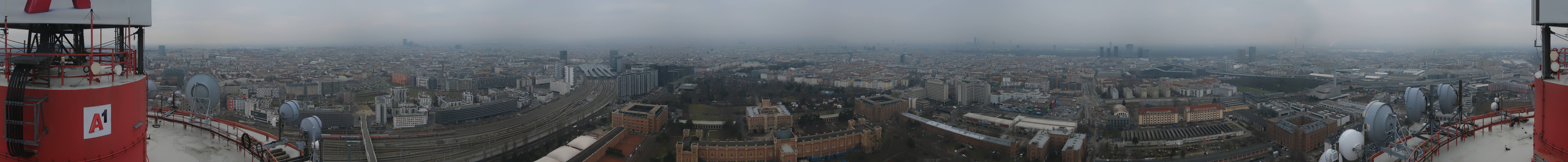 Archived image Webcam Vienna - View of the city