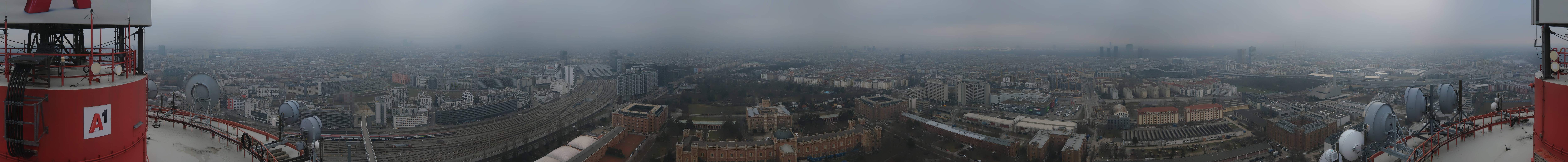 Archived image Webcam Vienna - View of the city