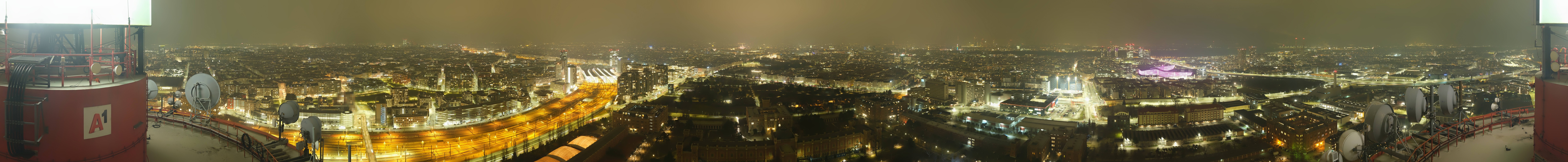 Archived image Webcam Vienna - View of the city