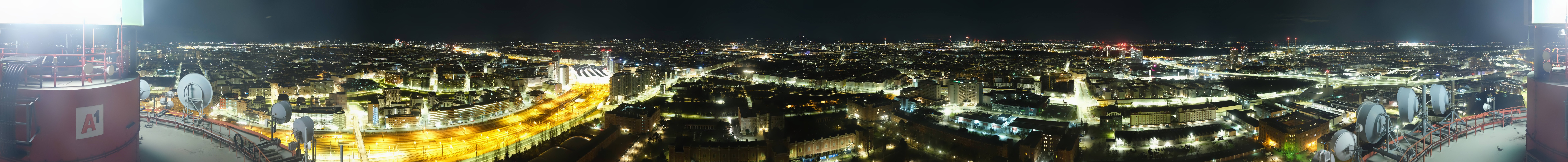 Archiv Foto Webcam Wien - Stadtpanorama