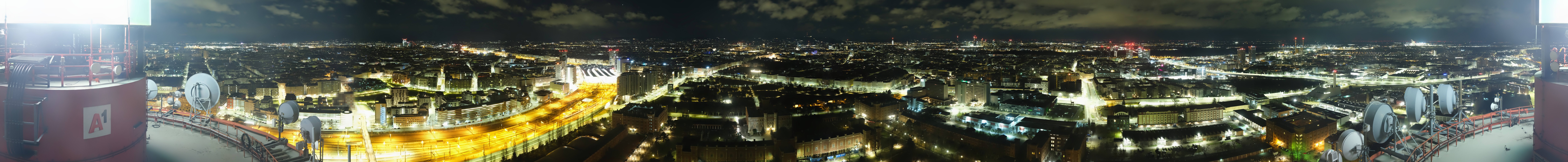 Archiv Foto Webcam Wien - Stadtpanorama