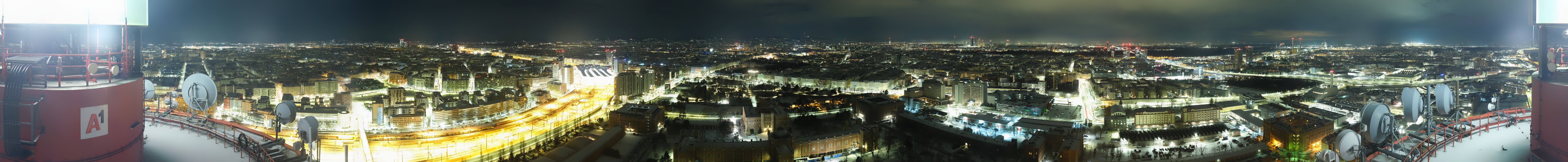 Archived image Webcam Vienna - View of the city