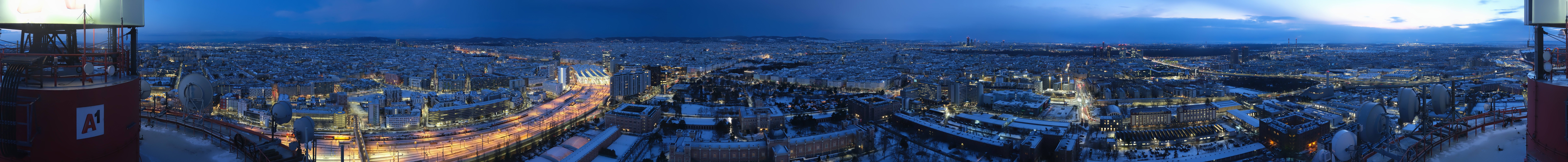 Archived image Webcam Vienna - View of the city