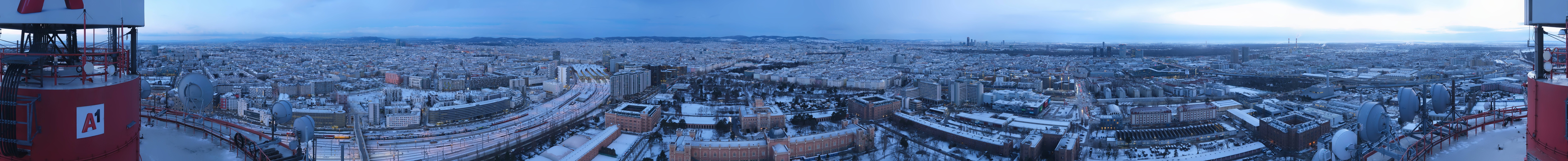 Archived image Webcam Vienna - View of the city