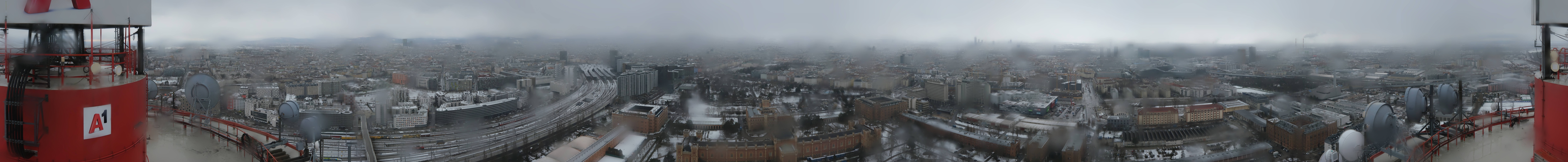 Archived image Webcam Vienna - View of the city