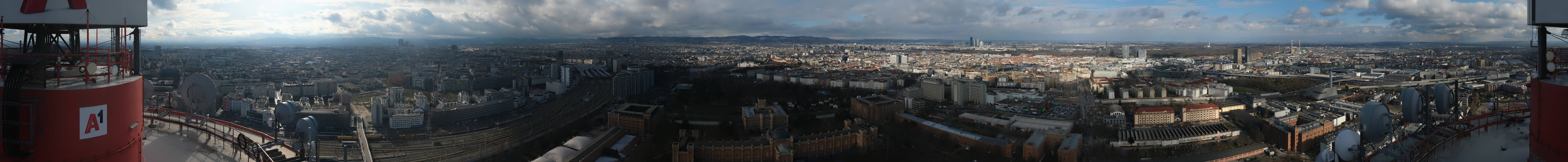 Archived image Webcam Vienna - View of the city