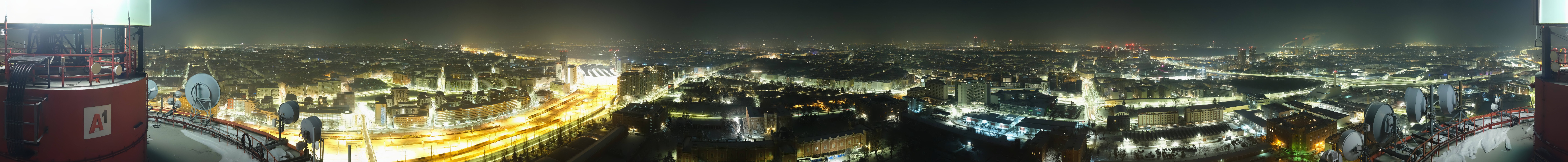 Archived image Webcam Vienna - View of the city