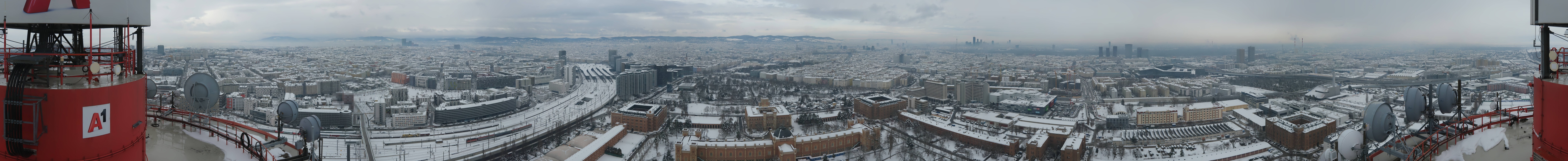 Archived image Webcam Vienna - View of the city