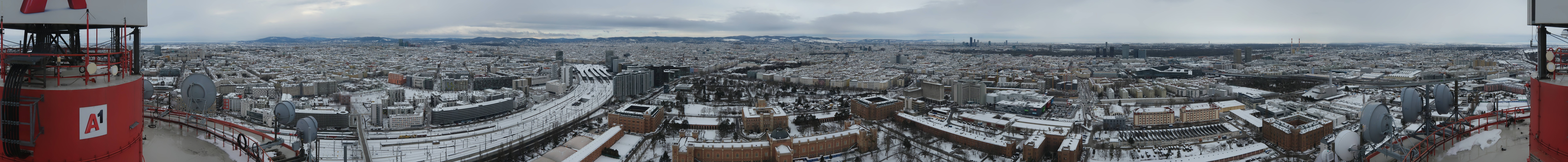 Archived image Webcam Vienna - View of the city
