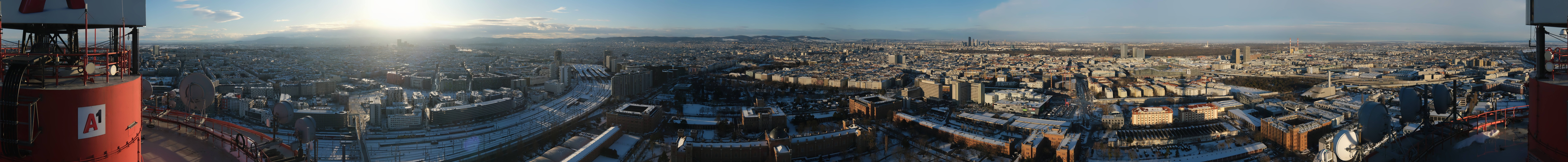 Archived image Webcam Vienna - View of the city