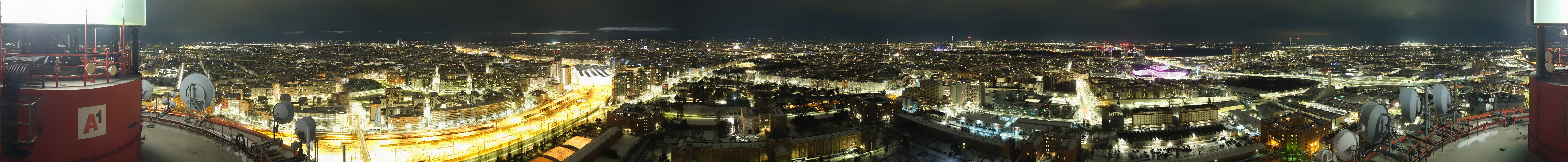 Archived image Webcam Vienna - View of the city