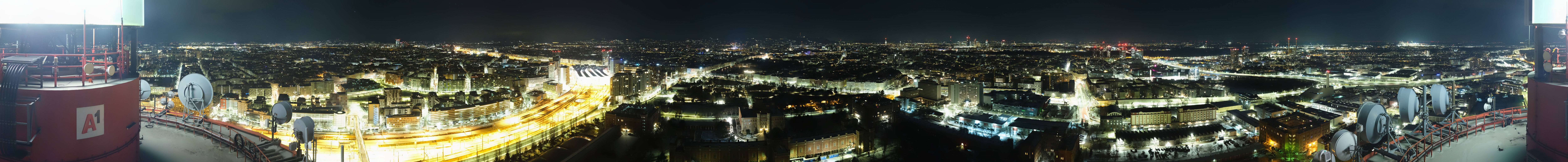 Archiv Foto Webcam Wien - Stadtpanorama