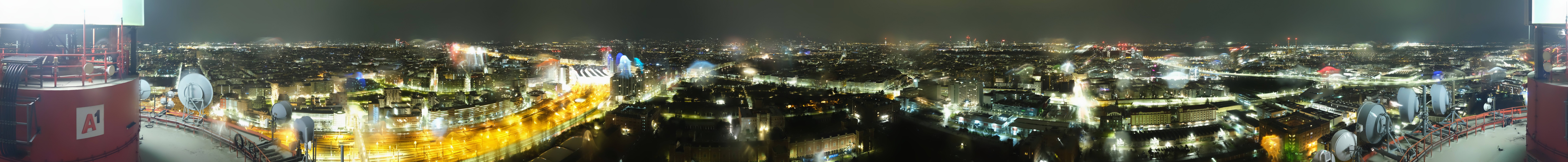 Archiv Foto Webcam Wien - Stadtpanorama