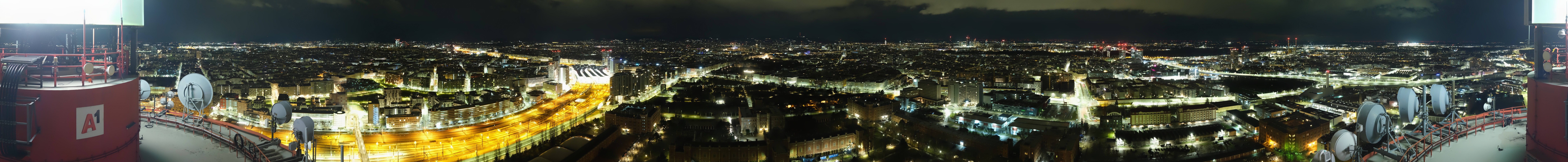Archiv Foto Webcam Wien - Stadtpanorama