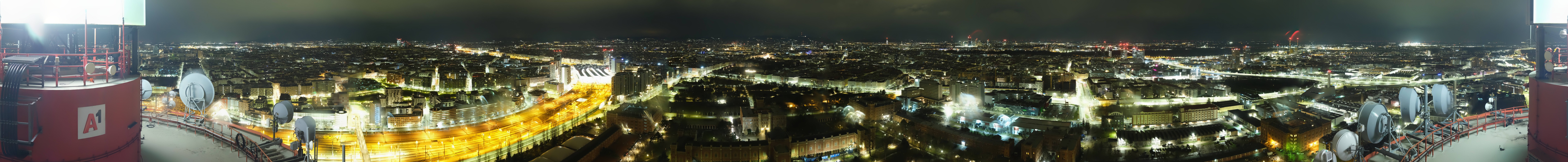 Archiv Foto Webcam Wien - Stadtpanorama