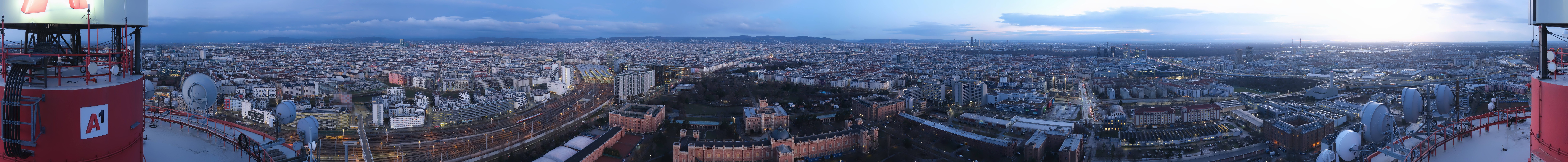 Archived image Webcam Vienna - View of the city