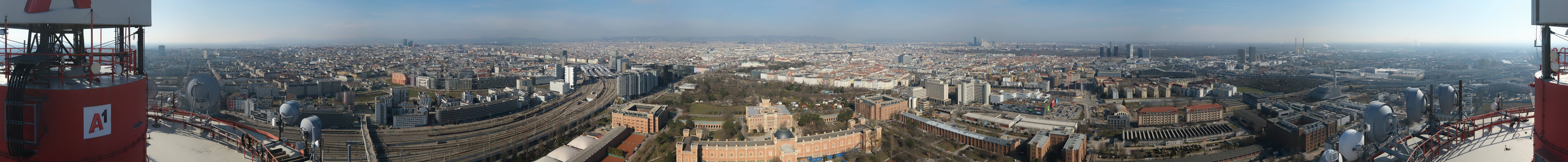 Archived image Webcam Vienna - View of the city