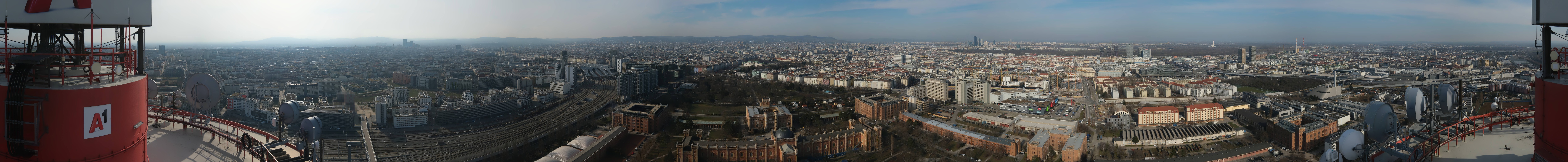 Archived image Webcam Vienna - View of the city