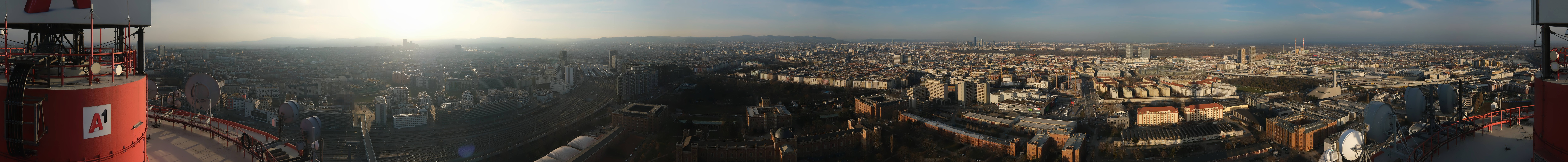 Archived image Webcam Vienna - View of the city